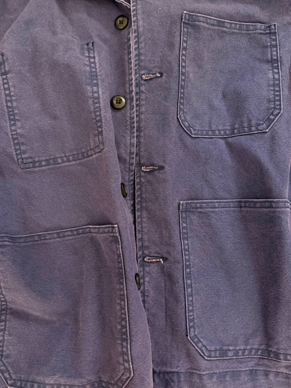 Jack Jacket French Blue unisex Work Jacket - Picture 3 of 10